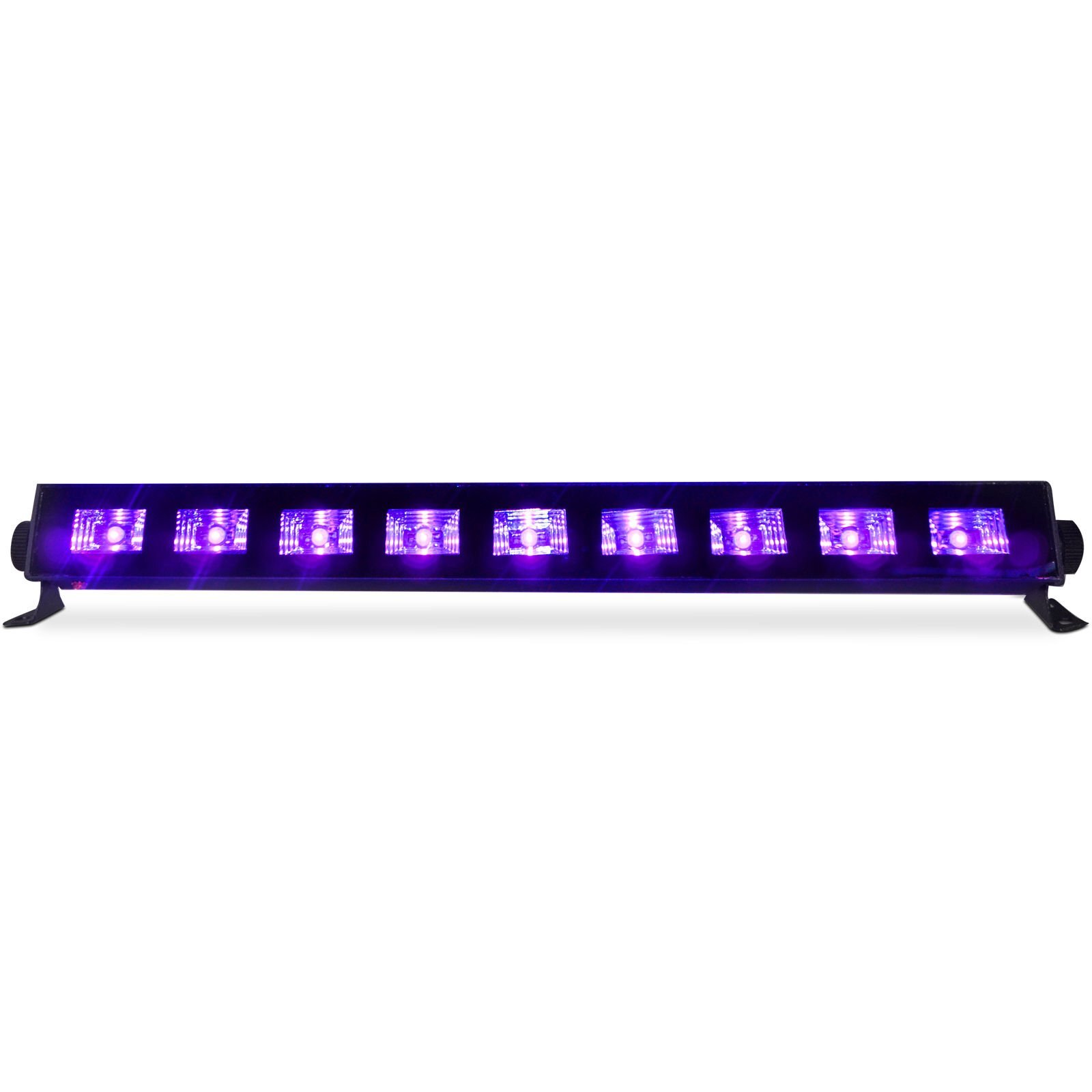 Ibiza Light Ibiza UV LED verlichtingsbalk 9 x 1W