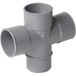 Nicoll - Coude PVC 87° (90°) Mâle/Femelle, 32