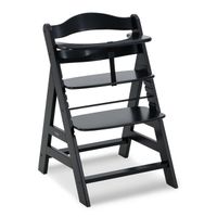 Hauck Alpha+ Kinderstoel - Zwart - FSC® gecertificeerd beukenhout