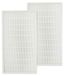 Filtrete Filtres de remplacement H13 HEPA, lot de 2, compatible avec Filtrete FAP03