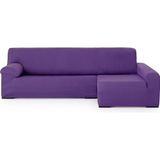 ECOMMERC3 Chaiselong Bankovertrek met lange arm rechts, universeel en veelzijdig, violet