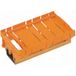 Weidmüller ZW 45 RS OR DIN-rail-behuizing tussenstuk Open 70 x 45 x 33.5 x 20.6 Kunststof 20 stuk(s) Piece