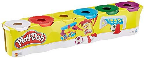 Play-Doh Hasbro C3898EU4 6-pack basiskleuren, klei