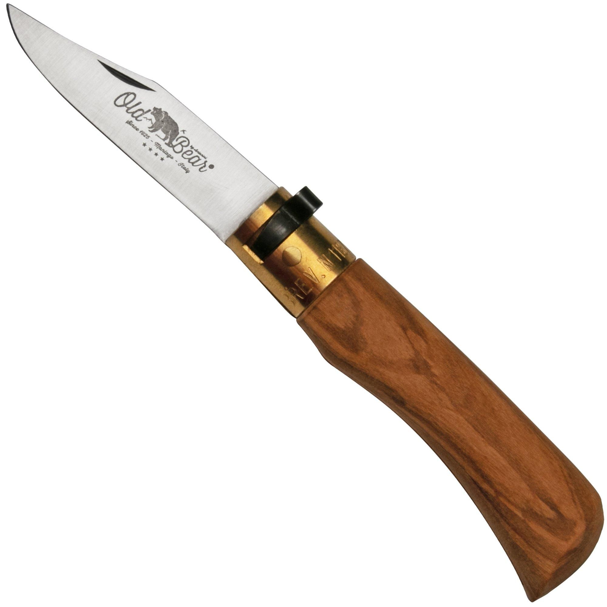 Old Bear Classical Olive XS Pocket Knife - 9307-15-LU - 2023 Model