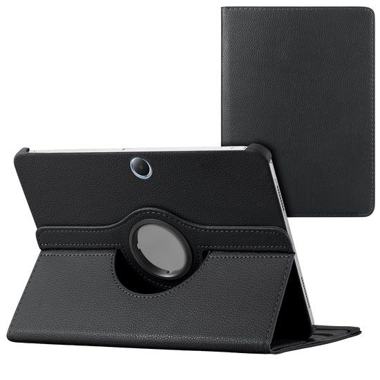 imoshion Tablet Hoes - Geschikt voor OnePlus Pad Lite - 360° Draaibare Bookcase - Zwart