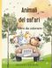 Animali del safari: libro da colorare