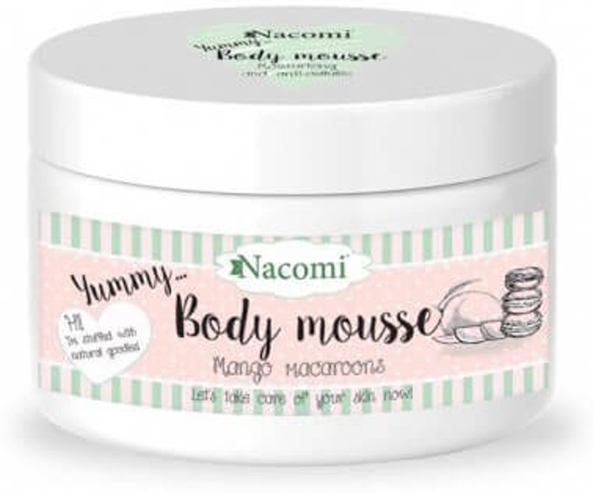 Nacomi Body Mousse - Mango macarons 180 ml