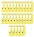 DONAU Master Mappen, breed, 25 stuks, DIN A4, 7,5 cm, geel