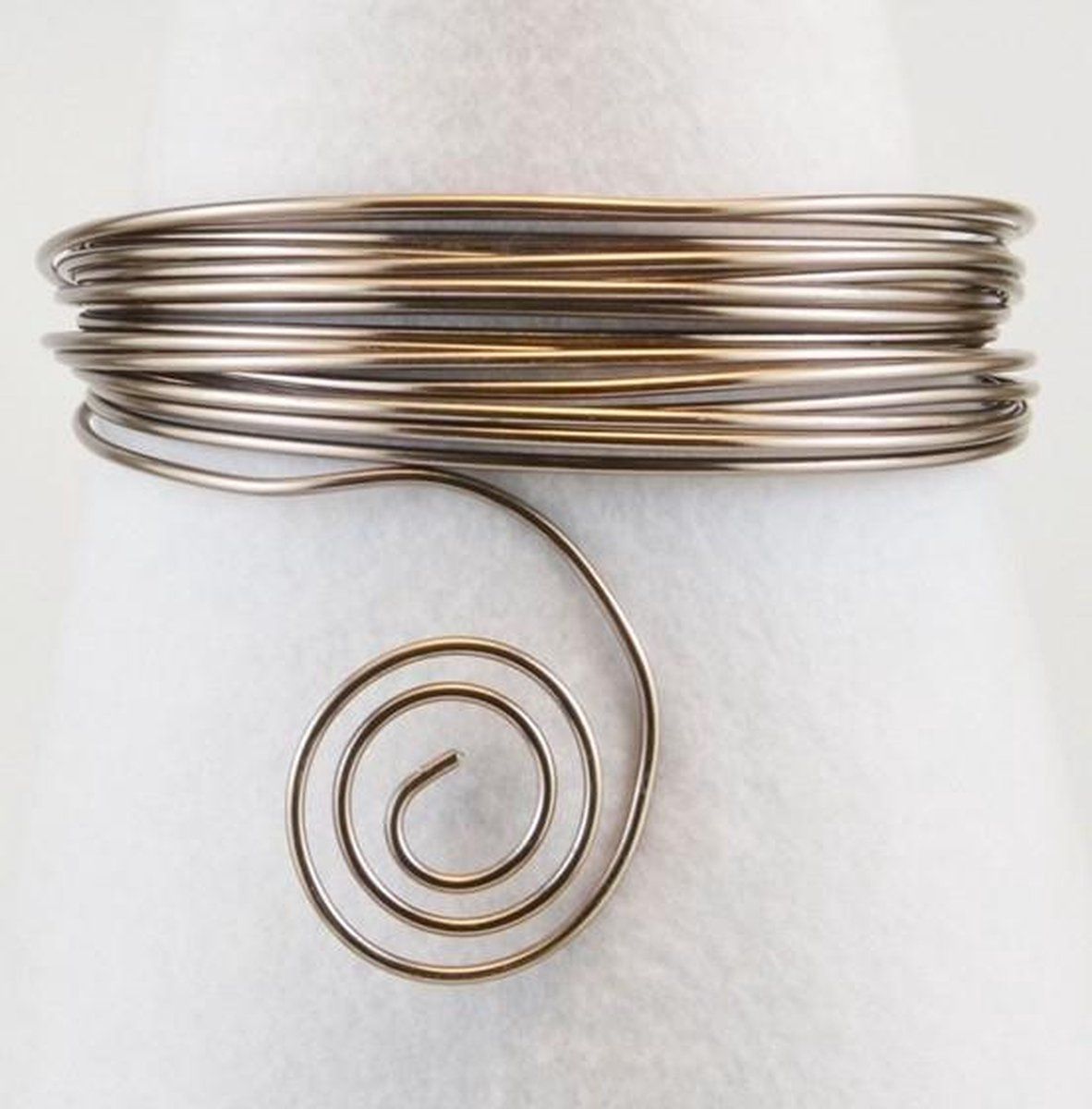 Vaessen Creative Aluminium Draad 5 mm Chocolade