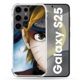 Cokitec Samsung Galaxy S25 Hoesje Manga Naruto Wit