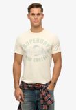 Superdry Lo-fi Outdoor Relaxed T-shirt Heren Cream S