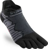 Injinji Ultra Run No-Show Heren Hardloopsokken grijs/zwart