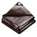 VOUNOT Waterdicht afdekzeil voor buiten, 2 x 3 m, bruin