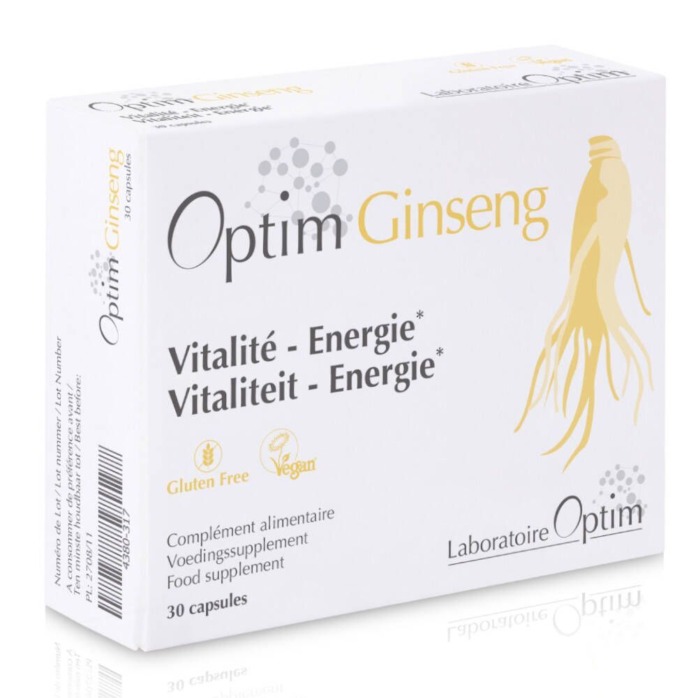 Laboratoire Optim Optim Ginseng 30 capsules