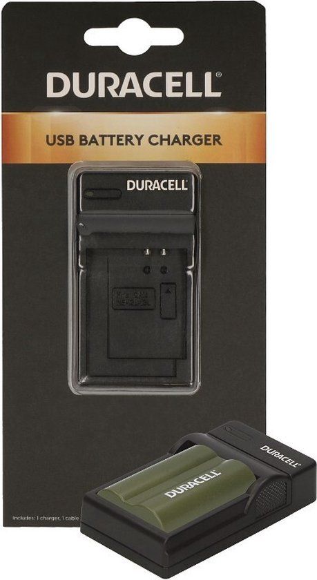 Duracell DRC5902 Batterij-oplader USB - Zwart