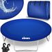 KIDUKU Trampolinehoes 244-427cm | Regenhoes weerbestendig, scheurvast & UV-bestendig | Beschermhoes tegen weersinvloeden buiten afdekking cover