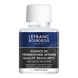Lefranc & Bourgeois Malmittel, gereinigtes Terpentinöl für Ölfarben in 75 ml Flasche