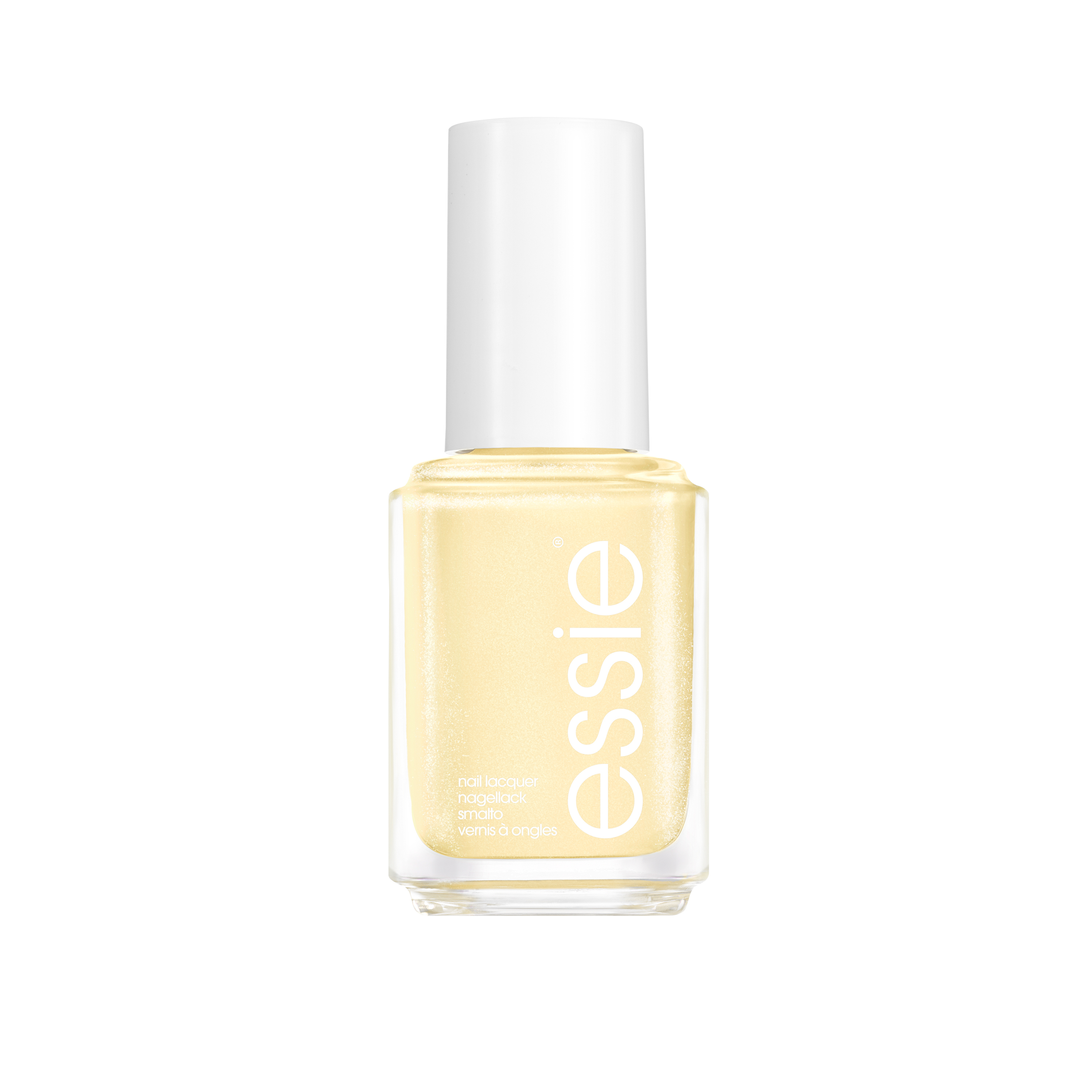 Essie sunny business collectie sunny business limited edition - 716 sunny business - geel - glitter nagellak - 13,5 ml