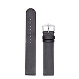 Hirsch Horlogeband - Scandic Zwart - Leer - 20mm