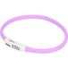 AniOne Lichte Ring Siliconen Ketting donkerroze S–M
