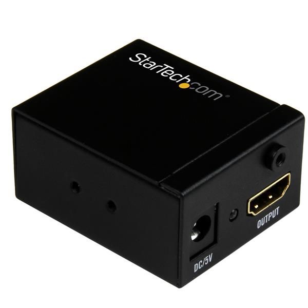 StarTech.com HDMI repeater - HDMI signaal versterker - 35m - 1080p - Zwart