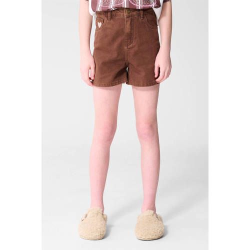 Shoeby denim short bruin