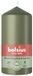 Bolsius Stompkaars Fresh Olive Ø58 x 120 mm – 33 Branduren – 6 Stuks – Olijfgroene Sfeerkaarsen