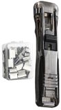 Agrafeuse portable avec clip de reliure pour documents