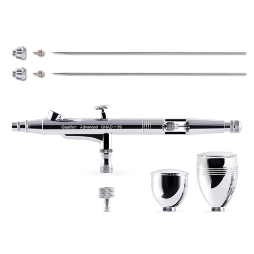 Gaahleri Airbrush Kit, Dual-Action Gravity Airbrush Gun