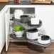 Kesseböhmer LeMans II beslag d'angle droit 600 mm anthracite