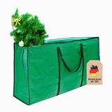Intirilife Kerstboom opslag dekzeil kerstboom draagtas in het groen - 135 x 34 x 68 cm