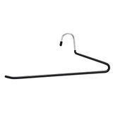 Amazon Basics Hangers voor broeken, schuiven makkelijk, organizer, set van 10, chroom