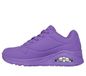 Skechers dames Uno Stand On Air sportschoenen, Purple Durabuck/Mesh, 38 EU