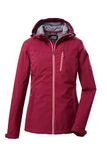 killtec Kos 89 Wmn Sftshll Jckt dames Softshelljack/outdoorjack met capuchon