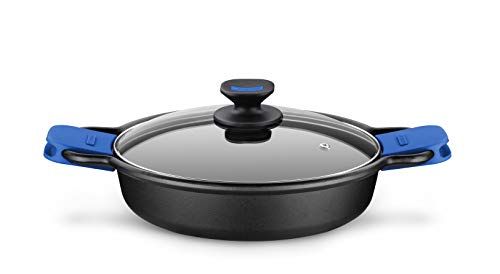 Braisogona Monix Solid+ Braadpan - 28 cm - Met Glazen Deksel - 8435092421532
