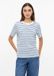 s.Oliver T-shirt koningsblauw gestreept 36