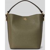 Lauren Ralph Lauren Reese Petit Sac en Cuir à Bandoulière Vert