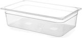 Ziva GN 1/1 Polycarbonaat Gastronormbak 24L | Transparante Voedselcontainer | Voedselveilig | Vaatwasserbestendig | Geschikt voor Sous-Vide, Voedselopslag & Meal Prep