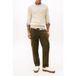 Tommy Hilfiger Pull en coton et cachemire Pima Oatmilk chiné