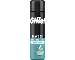 Gillette scheergel voor de gevoelige huid (200 ml)