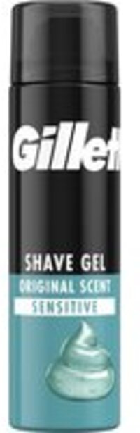 Gillette scheergel voor de gevoelige huid (200 ml)