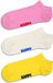 Happy Socks Solid Low Socks (3-pack) - Unisex - Roze - Maat 41-46
