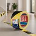 Tesa - Markeringstape - 33m x 50mm - Geel/Zwart - PVC