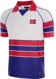 COPA Football - Norwegen 1988 - Retro Uit Voetbalshirt - Heren - M - Wit