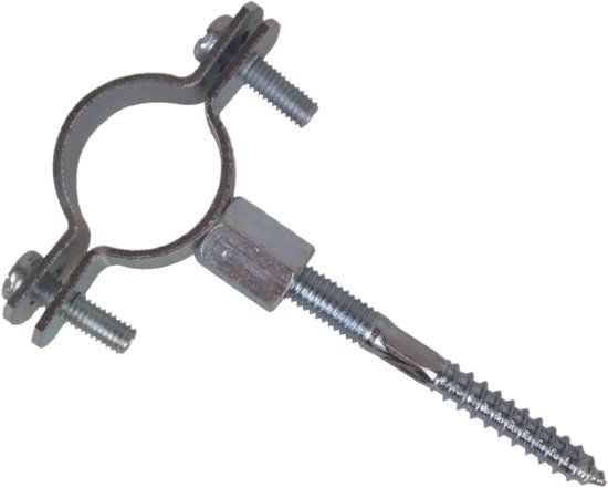 KIRCHHOFF Buisklem - 20 - 26 mm - Met stokschroef M8 x 80 mm (2x)