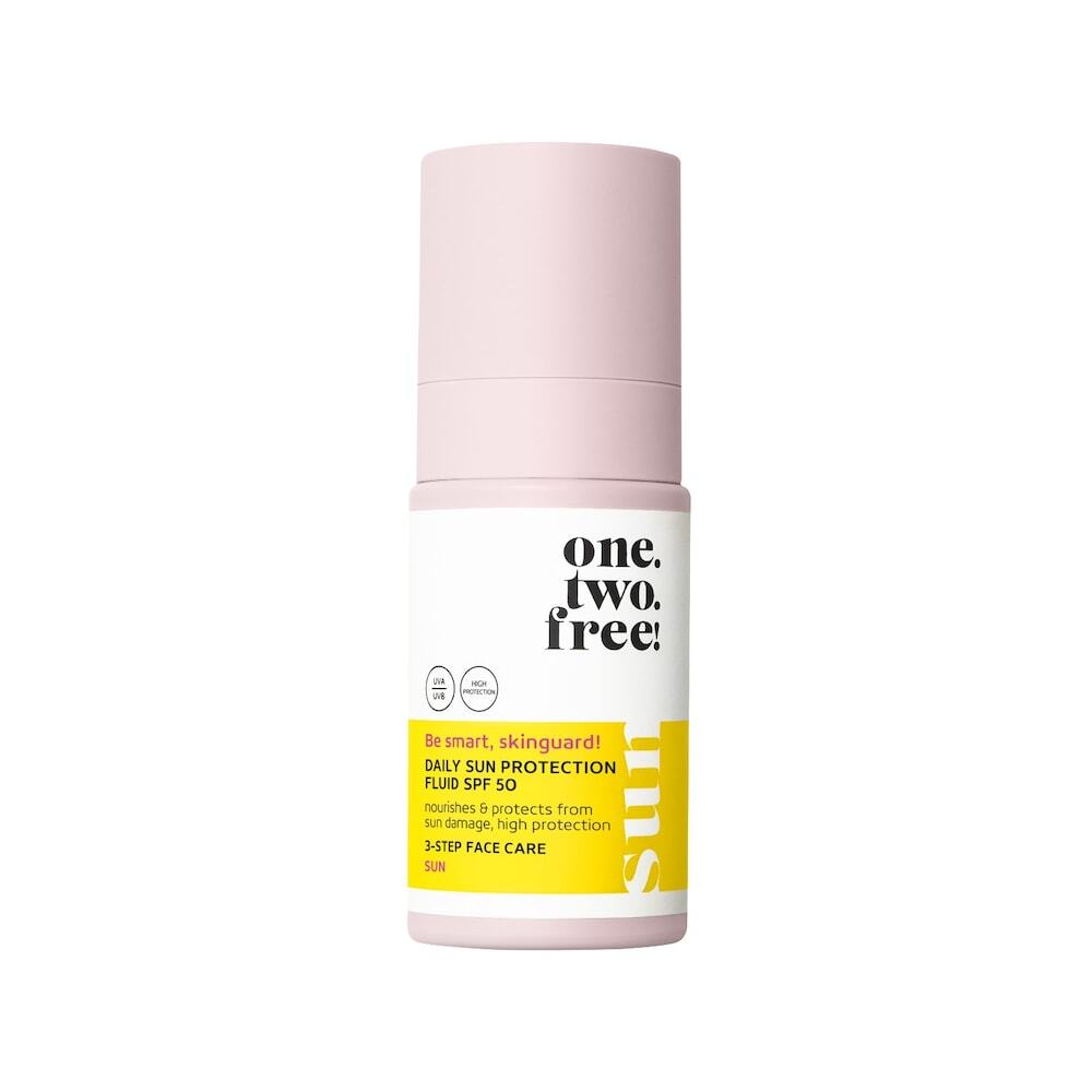 one.two.free! one.two.free! Daily Sun Protection Fluid SPF 50 Dagcrème 30 ml