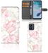 B2Ctelecom Motorola Moto G53 Hoesje Lovely Flowers | Portemonnee hoesje