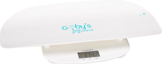 Lanaform Evolutive Scale - Babyweegschaal - Digitale Weegschaal - Tot 150 Kg - Wit