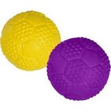 FIT+FUN Speelgoed Bal Natuurrubber geel of paars