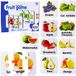 Lean Toys Puzzles éducatifs de fruits, 10 pièces
